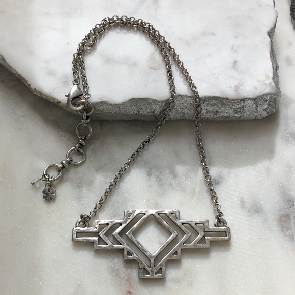 Lucky Brand Jewelry - Lucky Brand Southwestern Aztec Pendant Necklace